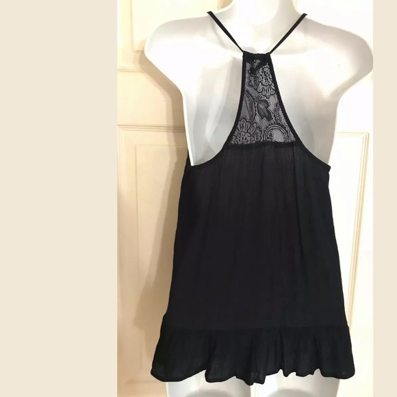 🆕 STACCATO Navy Blue Lace Tank Top Blouse Shirt - Picture 5 of 7